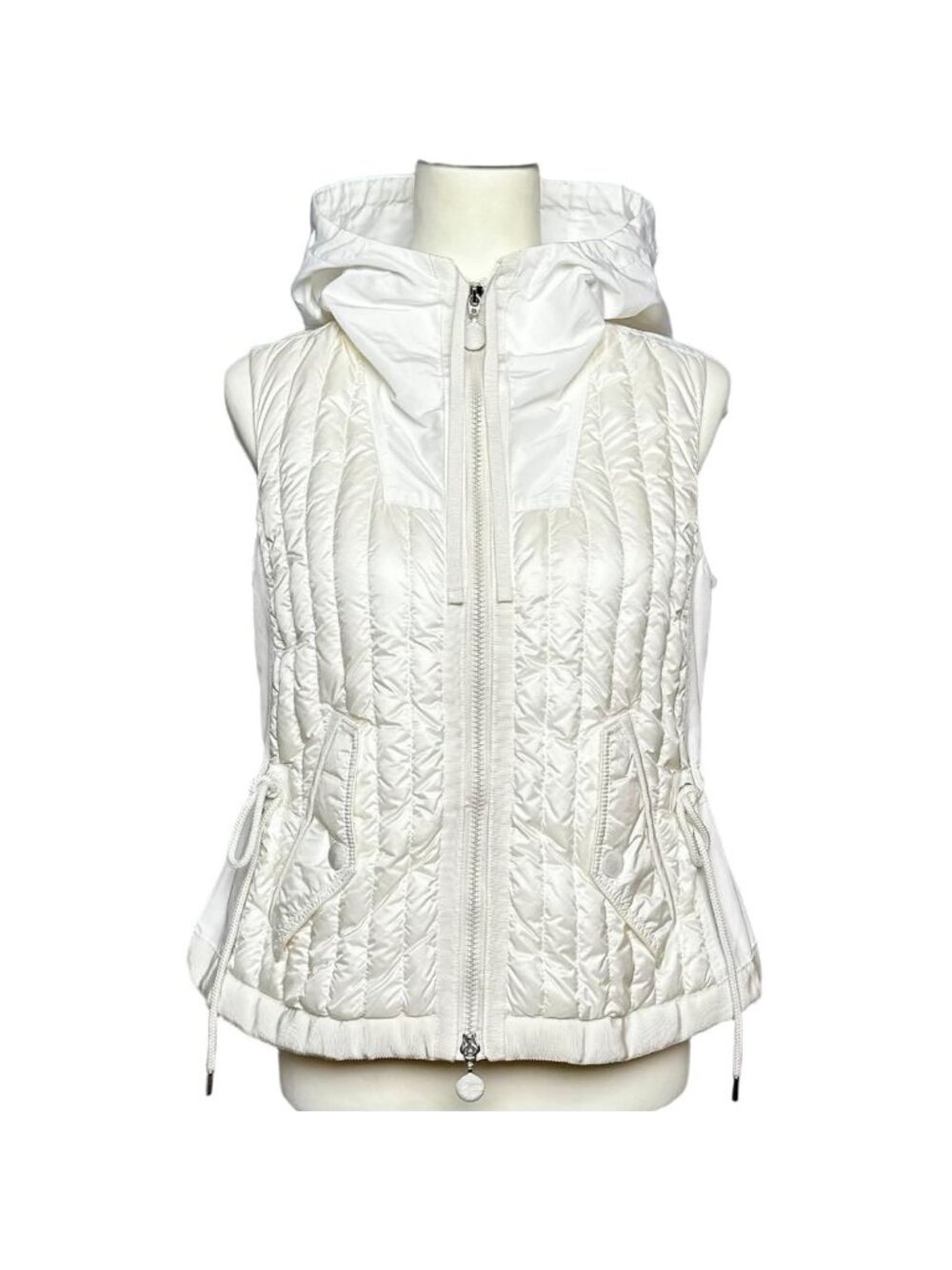 Moncler Suzy Down Vest White 0